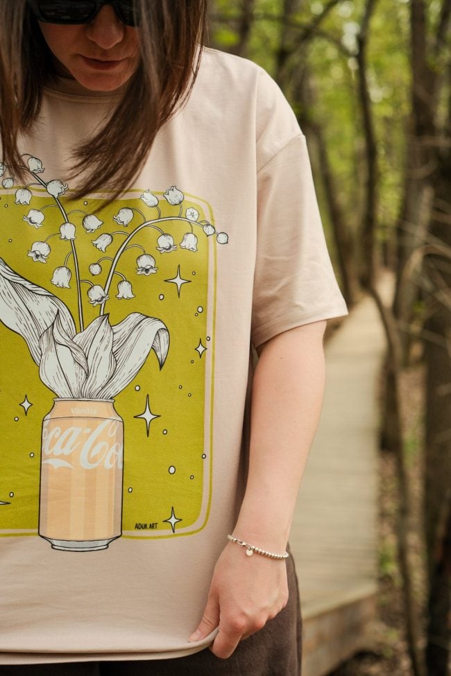 Lily of the Valley Vanilla Coca-Cola illustration